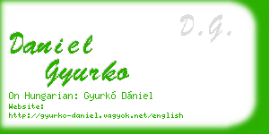 daniel gyurko business card